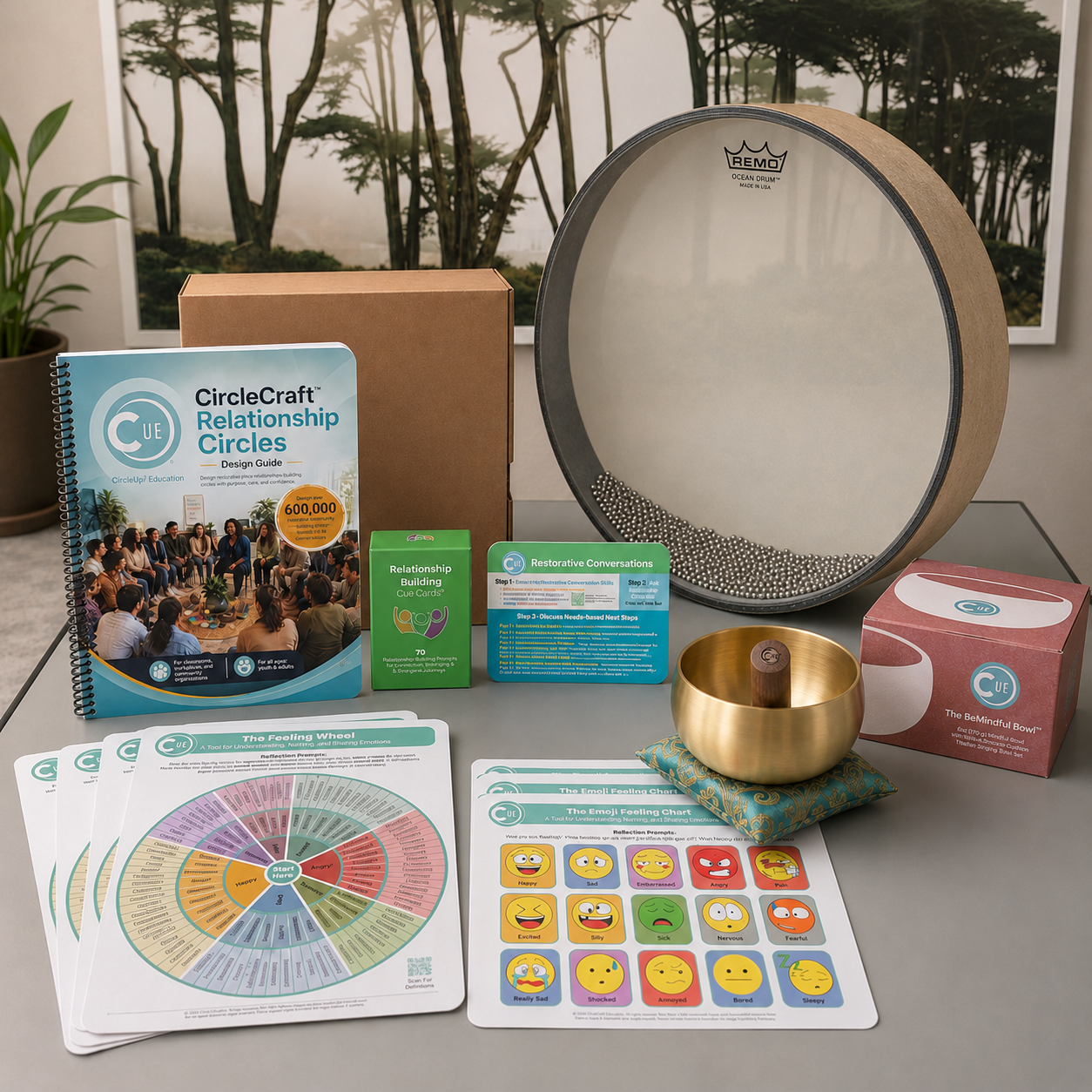CircleCraft™ Relationship Circles Deluxe Facilitation Kit | Restorative Justice, SEL & Team-Building Tools