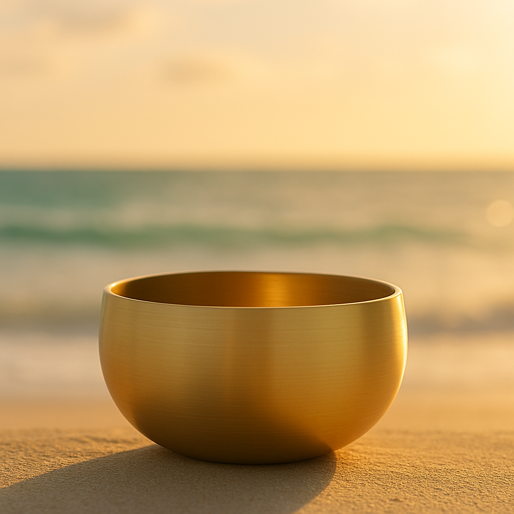 Tibetan Singing Bowl, 6-Inch Long-Resonance for Sound Healing – The ZenGolden Bowl™