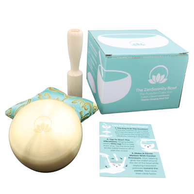 The ZenSerenity Bowl® 3" Singing Bowl Set