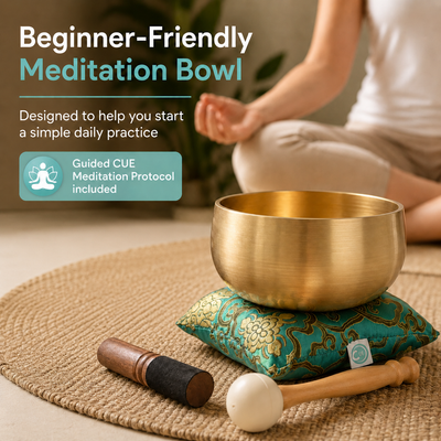 The BeMindful Bowl® | 6-Inch Tibetan Singing Bowl
