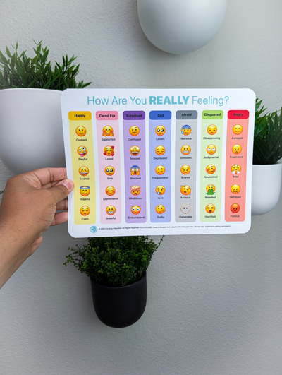 Emoji Feelings Chart for Kids | SEL Emotion Chart – CircleUp Education