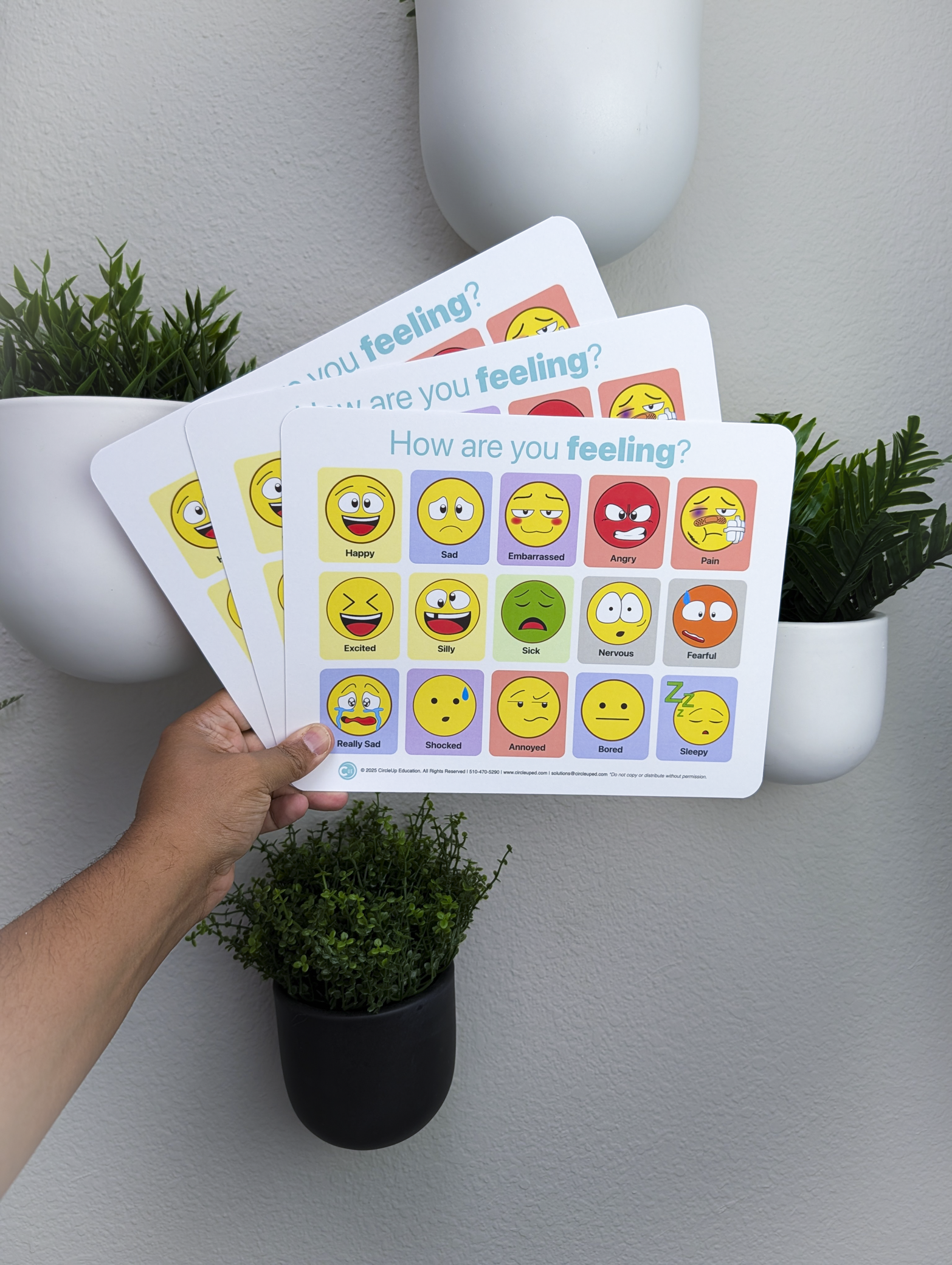 Emoji Feelings Chart for Kids | SEL Emotion Chart – CircleUp Education