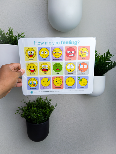 Emoji Feelings Chart for Kids | SEL Emotion Chart – CircleUp Education
