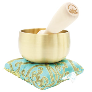 Tibetan Singing Bowl, 3-Inch Portable Lotus Edition for Sound Healing – The ZenSerenity Bowl™