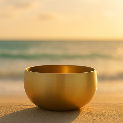 Tibetan Singing Bowl, 6-Inch Long-Resonance for Sound Healing – The ZenGolden Bowl™