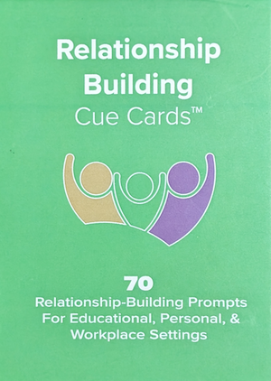 Conversation Cards for Schools & Teams – 2024 Edition Conversation Starters & Team Building Cards | Relationship Building CUE Cards™
