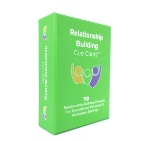 Conversation Cards for Teams & Classrooms – 2025 Edition Conversation Starters & Team Building Cards | Relationship Building CUE Cards™