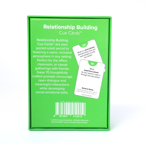 Conversation Cards for Teams & Classrooms – 2025 Edition Conversation Starters & Team Building Cards | Relationship Building CUE Cards™