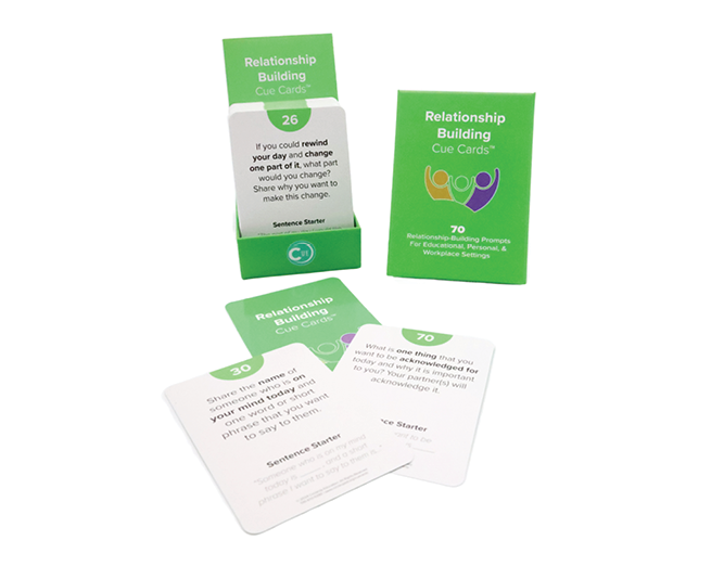 Relationship Building CUE Cards™ - 2025 Edition | Bulk Packs