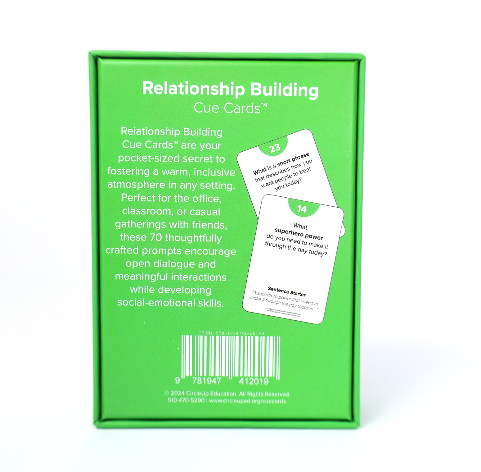 Relationship Building CUE Cards™ - 2025 Edition | Bulk Packs