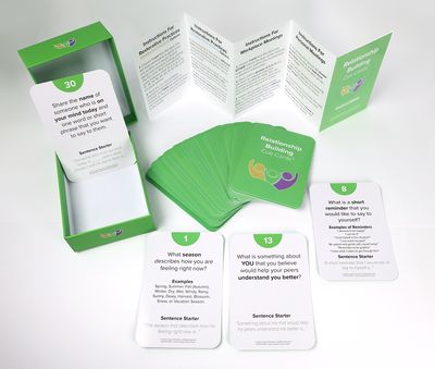 Relationship Building CUE Cards™ - 2025 Edition | Bulk Packs