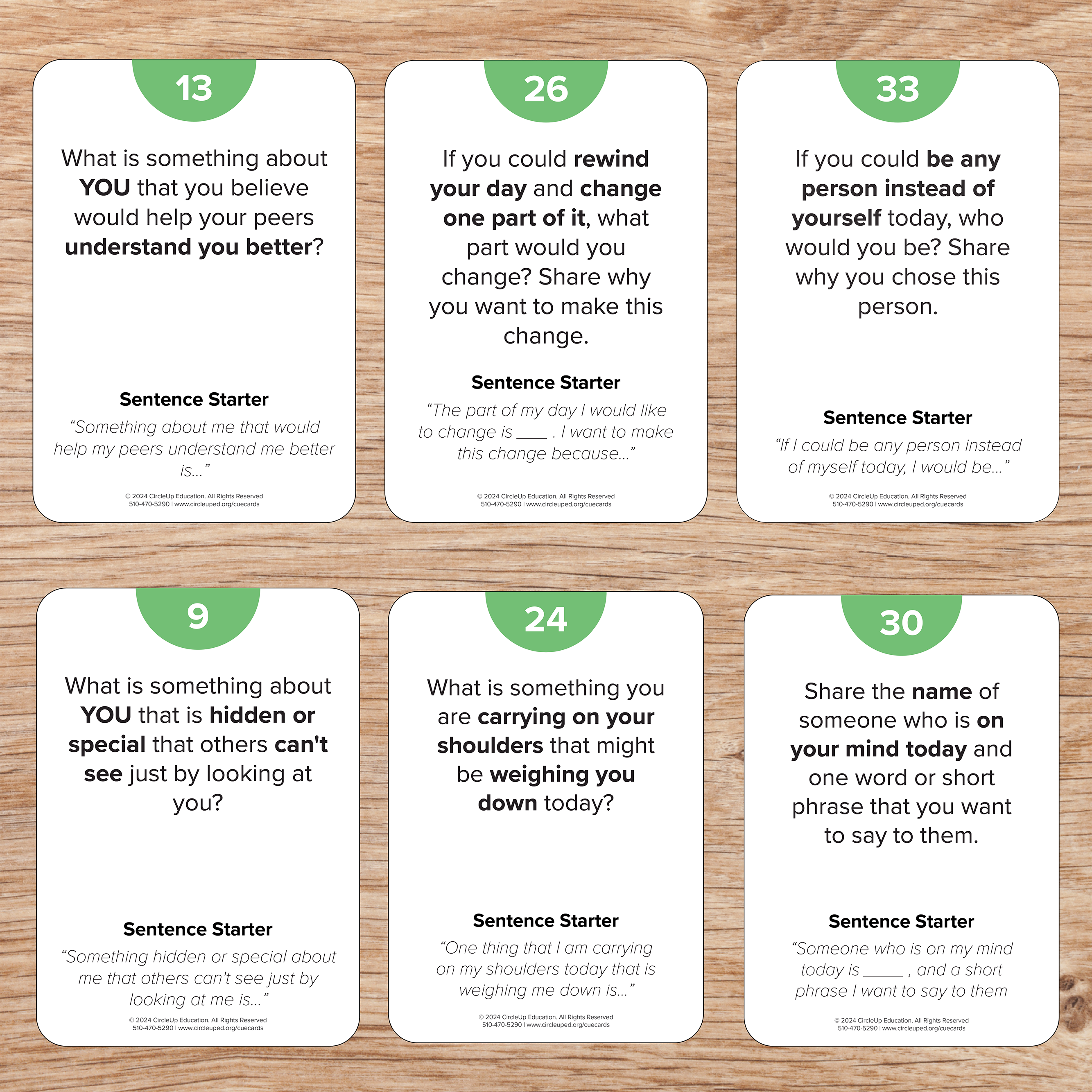 Relationship Building CUE Cards™ - 2025 Edition | Bulk Packs